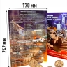 Альбом-коррекс для 10-рублевых стальных монет, в том числе серии «Города трудовой доблести» (70 ячеек) + Асидол 90г
